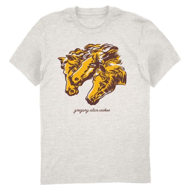 Official Gregory Alan Isakov Merch Three Horses Shirts