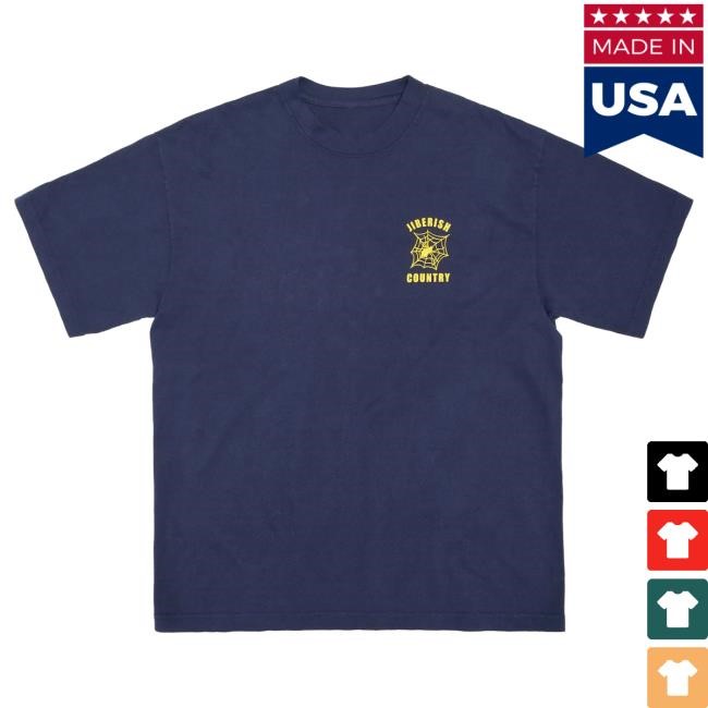 Arachnid Graphic Tee in Navy from Jiberish — casual fan piece