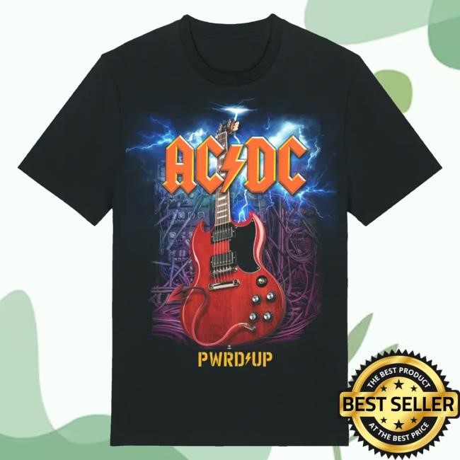Official Ac Dc Merch Store AC/DC Angus Guitar 2024 Tour Hot Shirt Ac Dc Shop Acdc Clothing