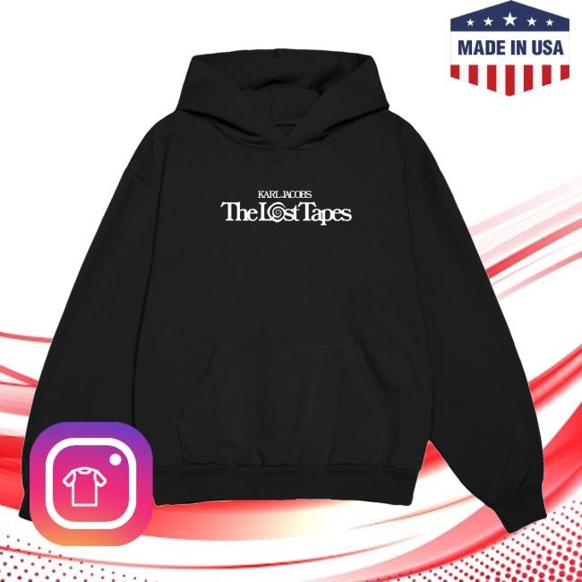 Karl Jacobs Official Merch Store Lost Tapes Unisex Sweatshirt Hooded Karl Jacobs Clothing Shop