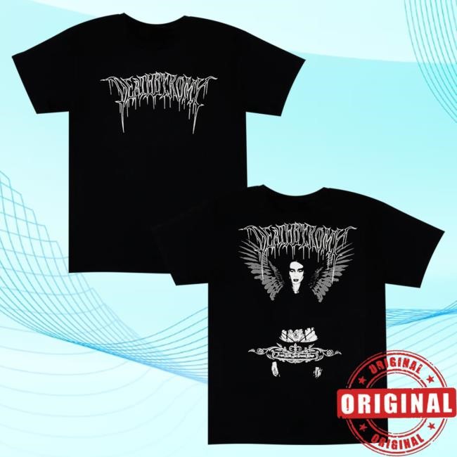 Official Hello Merch DeathbyRomy Angel of Death Shirt Hellomerch