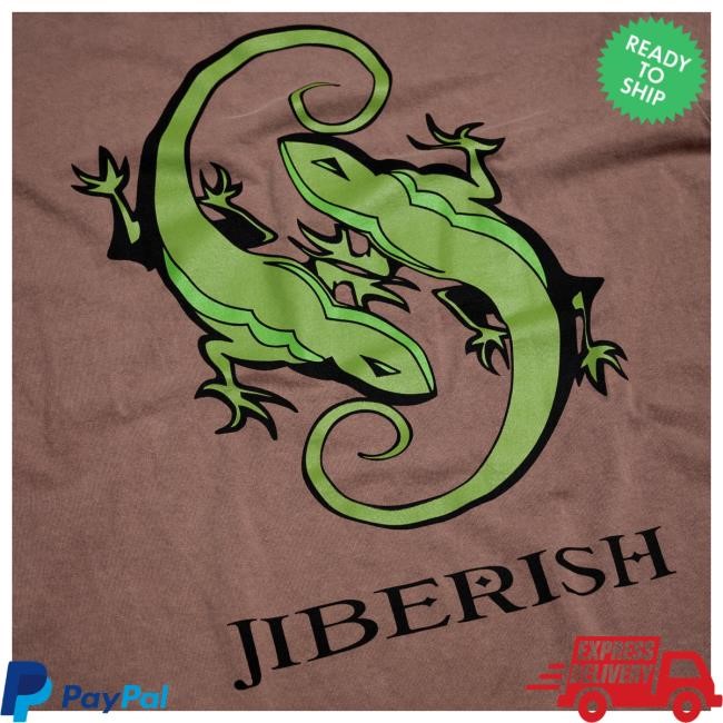 Official Jiberish Twin Lizzy Hot Shirt Patchouli