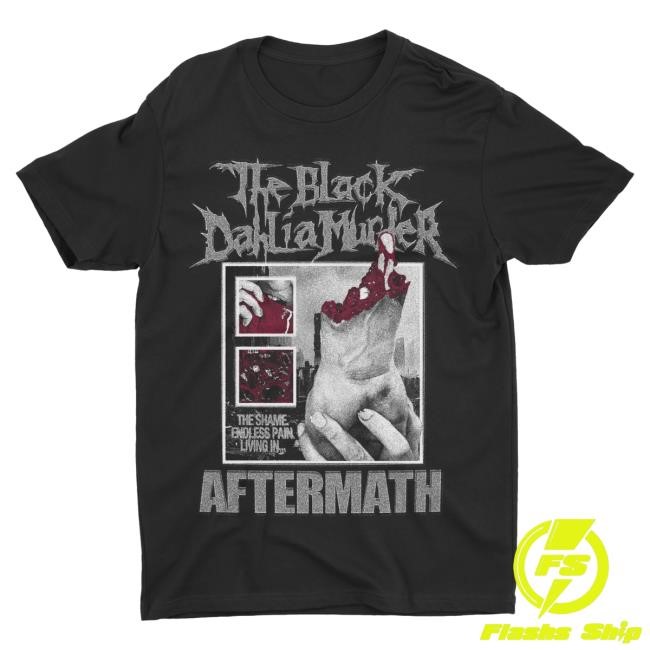 Official Night Shift Merch Store Shop The Black Dahlia Murder - Aftermath Popover Shirt Nightshift Merch