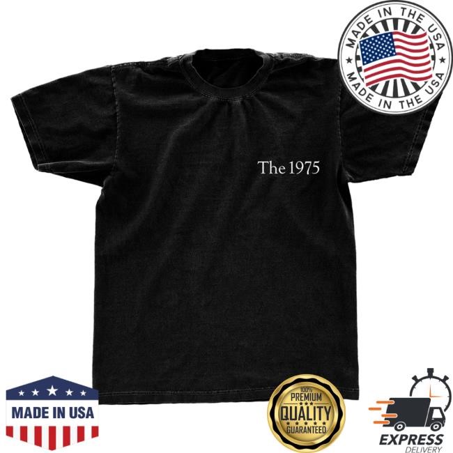Official The 1975 Merch Store The 1975 Logo Glastonbury Tshirt