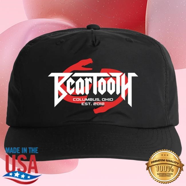Official Beartooth Merch Beartooth Band Red Snake Dad Hat