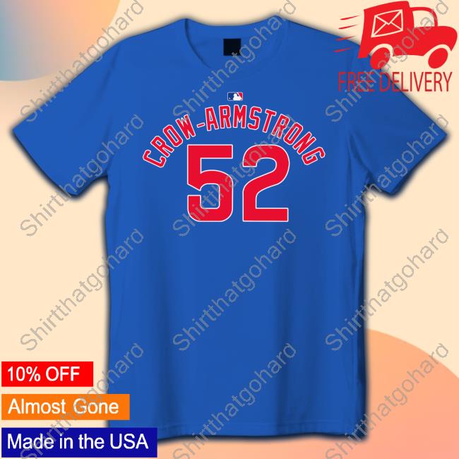 Official Obvious Shirts Crow-Armstrong 52 Shirt