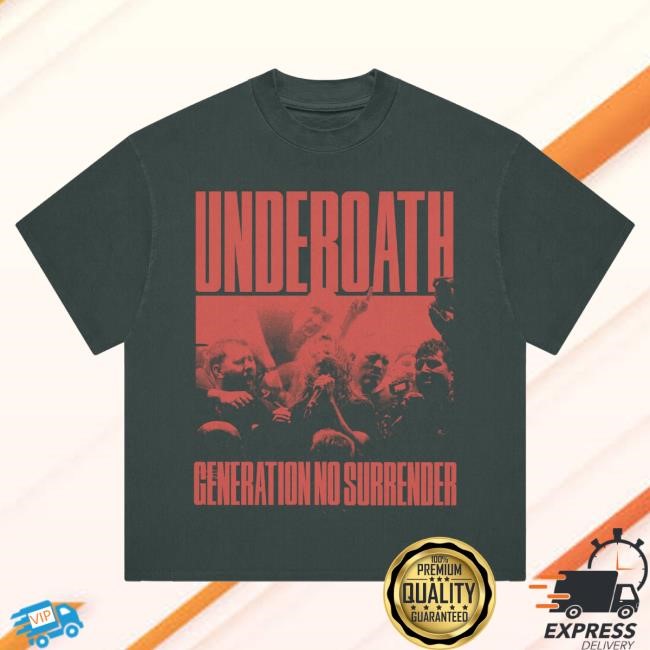 Official Underoath Merch Generation Shirt 2025 Underoath