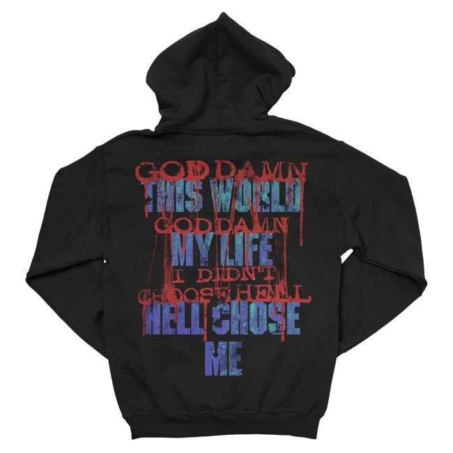Official Indie Merch Store Carnifex Hourglass Pullover Hoodie IndieMerchStore