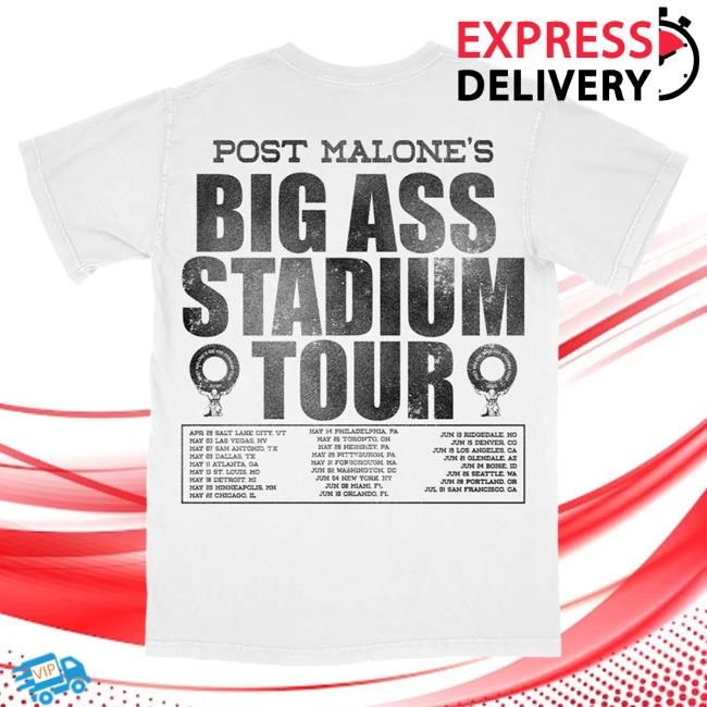Official Post Malone Merch Emoji Tour New Shirt PostMalone