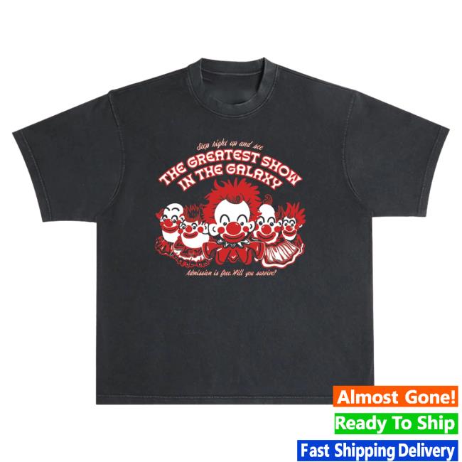 Official Super Yaki Shop Super Yaki The Greatest Show In The Galaxy Heavyweight Shirt 2024