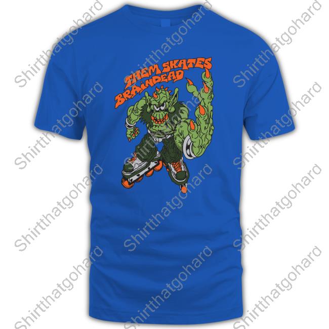 We Are Brain Dead X Them Skates Kogan Goblin Skate Shirt
