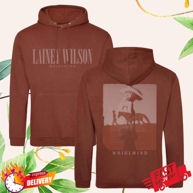 Official Lainey Wilson Whirlwind Red Rust Attractive Hoodie