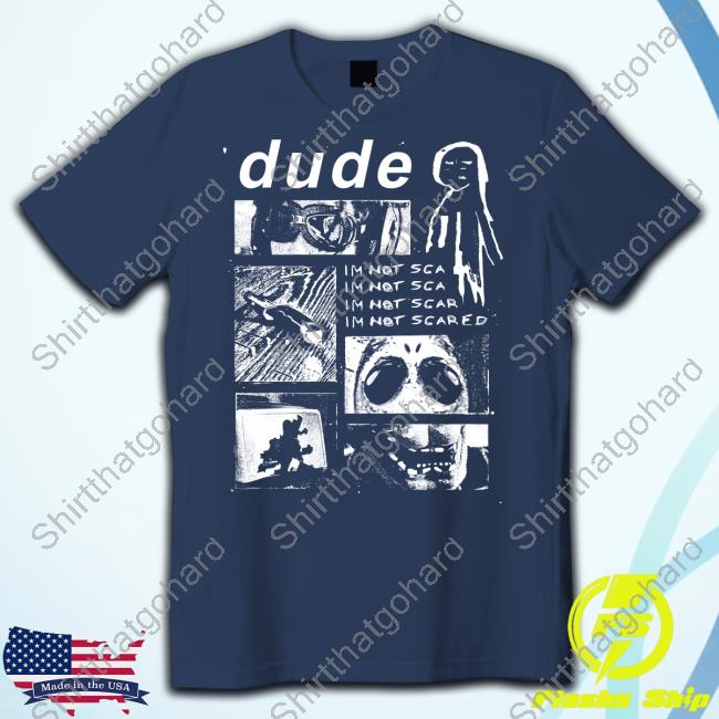 Official Vanoss 3Blackdot Dude Im Not Scared Shirt
