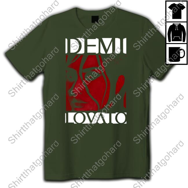 Demi Lovato Revamped Black Shirt