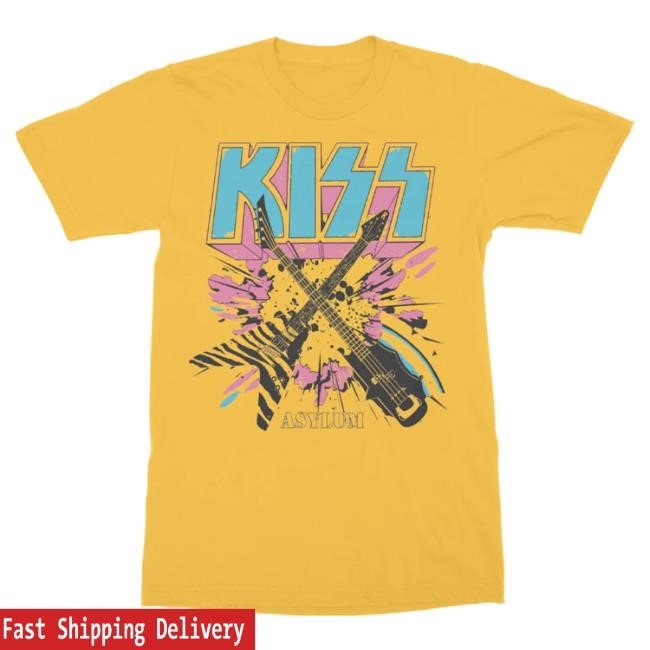 Kiss Asylum World Tour Tshirt Kiss Band Official Merch Store