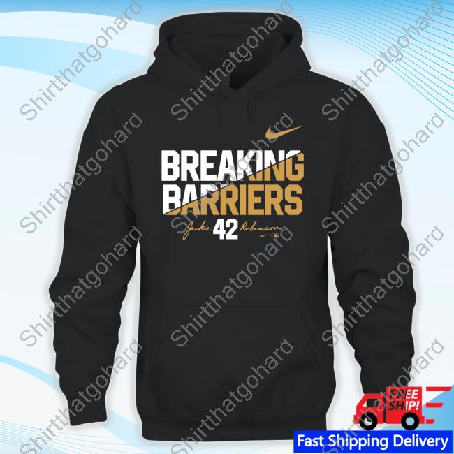 Breaking Barriers Jackie Robinson 42 Tee Shirt