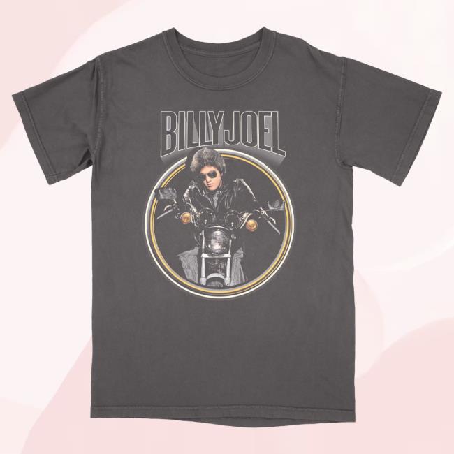 Official Billy Joel Merch Store Billy Joel Vintage Retro Motorcycle Shirt 2024 Billy Joel Apparel Clothing Shop