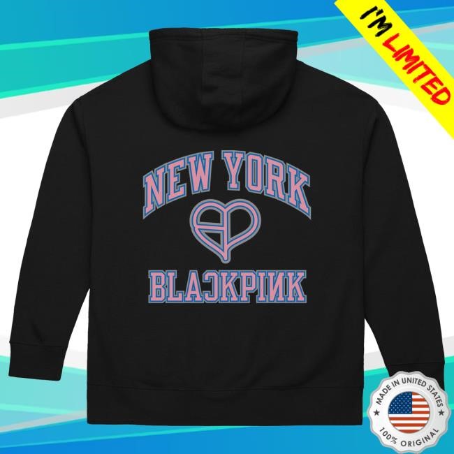 New York Knicks Mitchell & Ness X Blackpink Hooded Sweatshirt - Black