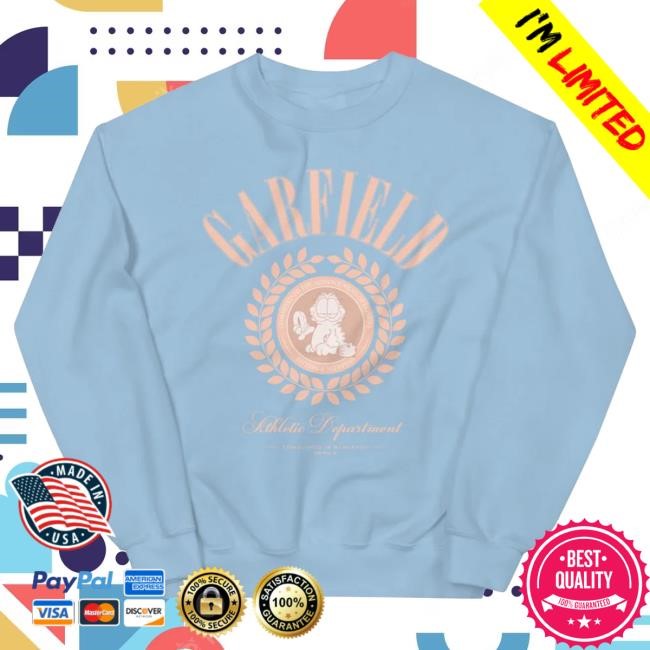 Official Paramount Merch Store Garfield Athletic Department Pull Over Hoodie Paramount Clothing Shop