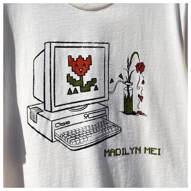 Official Hello Merch Madilyn Mei Garden Jargon Top Shirt HelloMerch