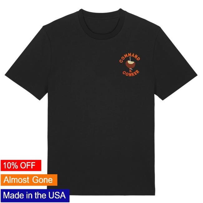 Command & Conker - Embroidered Shirt Jim'll Paint It