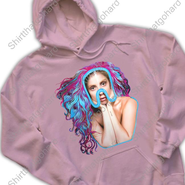 Official Lady Gaga Artpop Marker Collage Mask Shirt