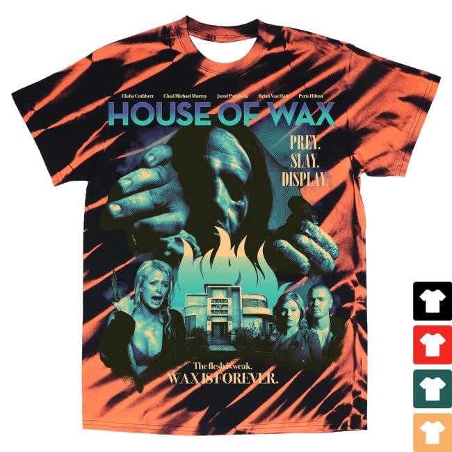 Official Studiohouse Designs Prey Slay Display Tiedye (Limited!) New Shirt Hot Legs (Orange/Black)