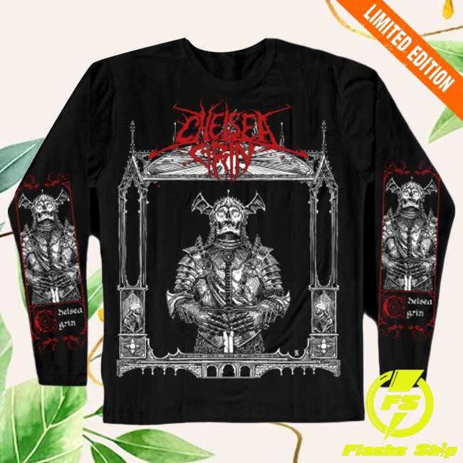Official Chelsea Grin Merch Store Chelsea Grin Knight LS T Shirt