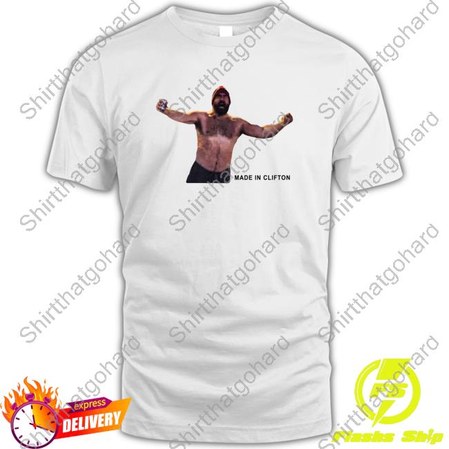 Cincy Shirts Jason Kelce Made In Clifton Tee Shirt