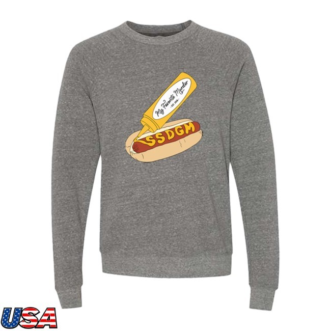 SSDGM Hot Dog Crew Sweatshirt Exactly Right Media Official Podcast Merchandise