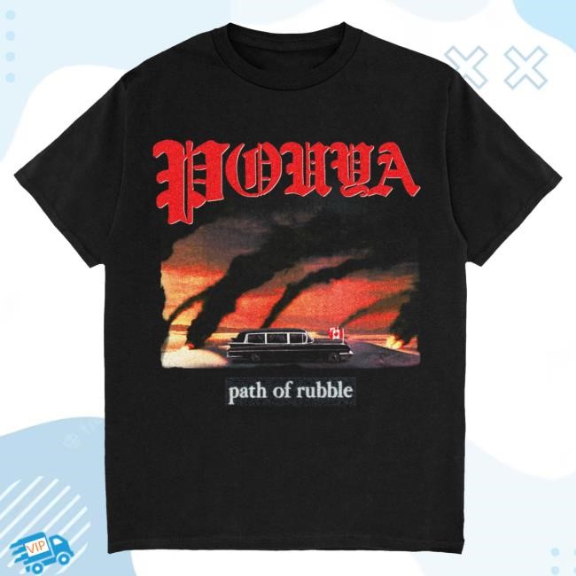 Official Pouya Merch Store Shop Pouya Pouya Rubble T-Shirts