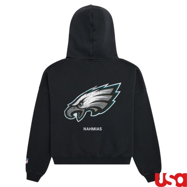 Official Fanatics Shop Store Merch Philadelphia Eagles Miracle Academy Unisex Hood - Black by NFL