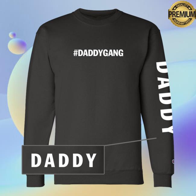 Official Call Her Daddy Apparel Clothing Store Shop CHD Merch x Champion #Daddygang Daddy Pull Over Hoodie Black CallHerDaddy