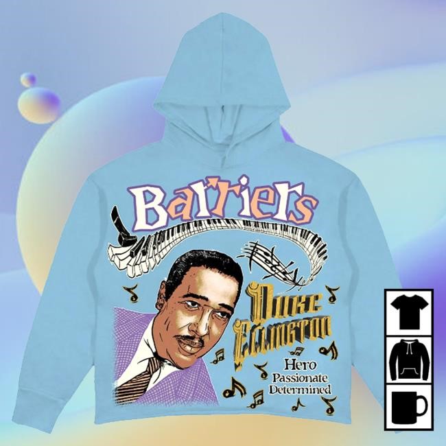 Official Barriers Worldwide Clothing Barriers Duke Ellington Pullover Hoodie