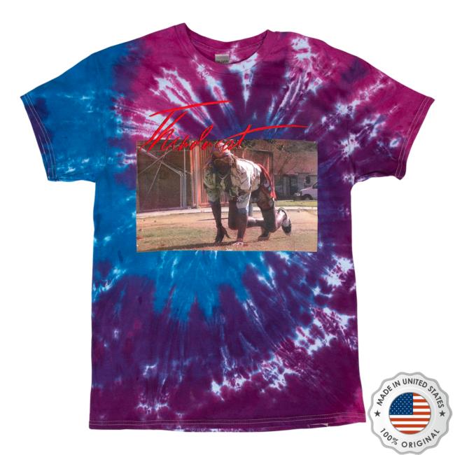 Official Thundercat Merch Crouching Tie Dye Tee