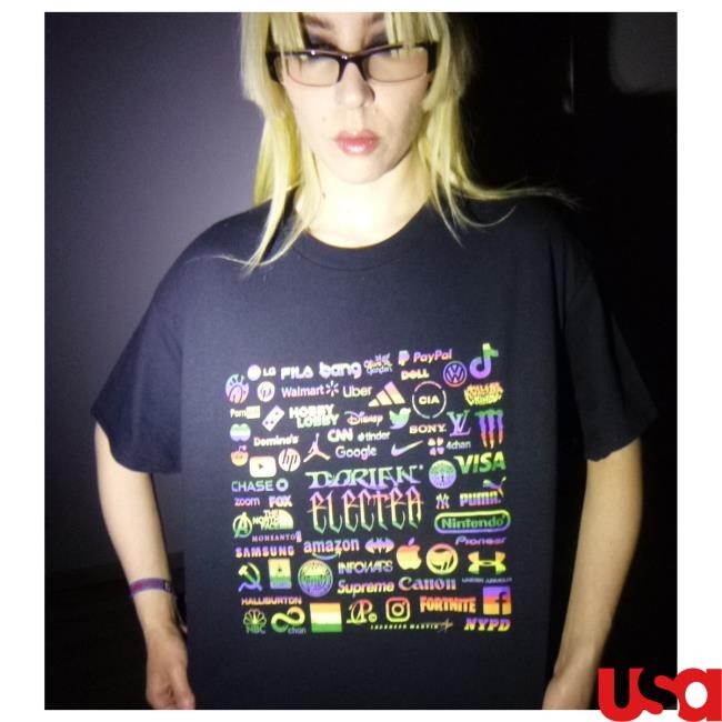 Official Dorian Electra Merch Store Rainbow Capitalism T-Shirt