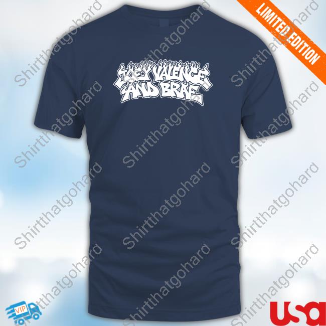 Official Joey Valence And Brae Merch JVB Logo Joey Valence And Brae Long Sleeve Tee