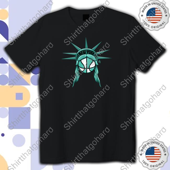 New York Lady Liberty Basketball T Shirts