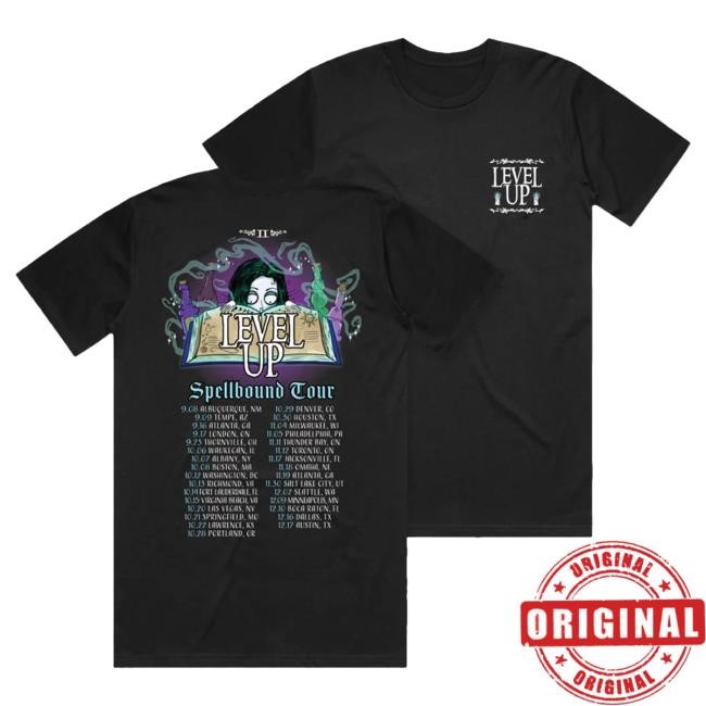Official Level Up Merch Store Level Up - Spellbound - Tour Popover Shirt Levelupdub