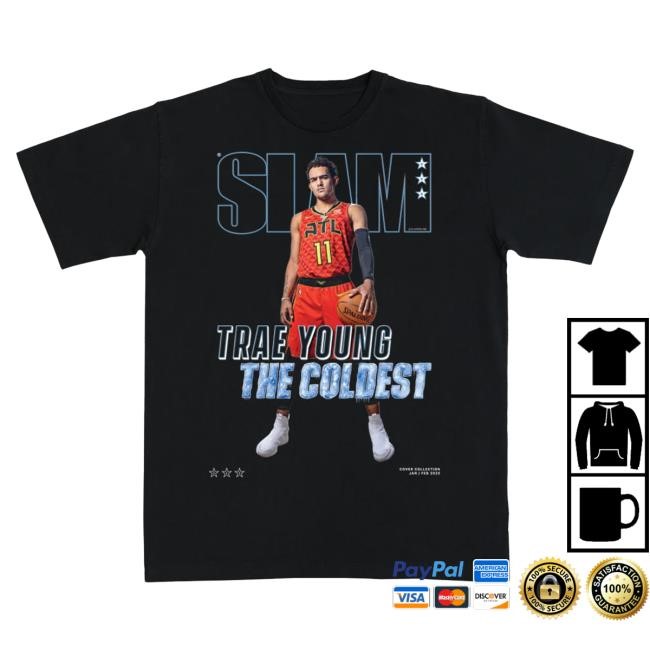 NBA Trend Tee Slam Goods SLAM Cover – Trae Young Collector