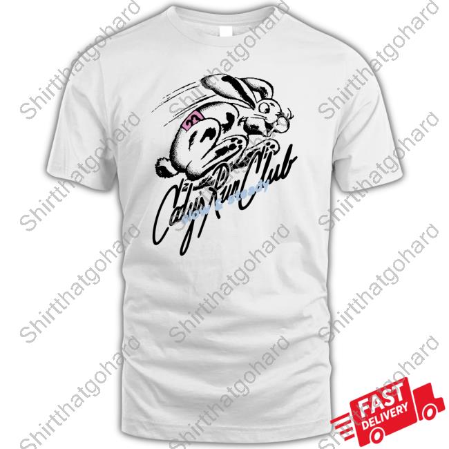 Official Cody's Run Club Merch Bunny T-Shirt