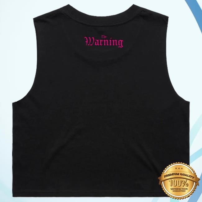 Won't You Fill My Void? Black Crop Tank New Shirt The Warning Merch Store Official