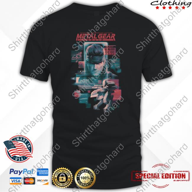 Fan Gamer Metal Gear Solid T Shirt