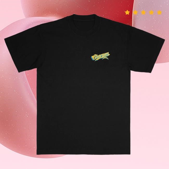 Official Born X Raised Apparel Born X Raised + Chargers Pro Script Popover Hoodie: Black NFL 2025 Kickoff