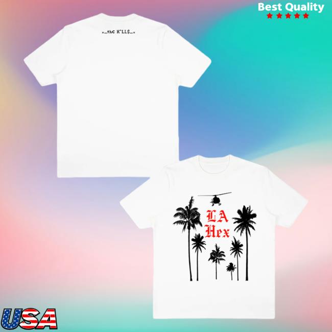 Official The Merch Collective The Kills Clothing Store Shop LA Hex Palm Trees Shirt New TheKills