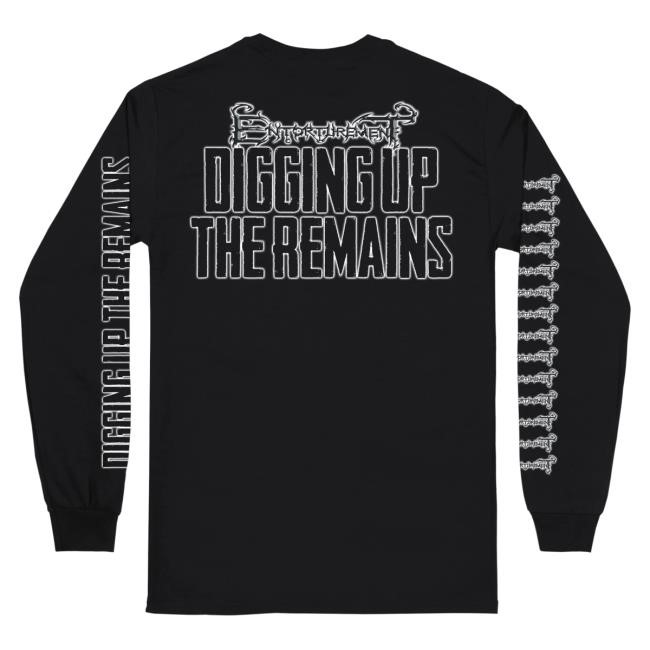 Official Reality Fade Merch Store Entorturement 'Digging Up The Remains' Long Sleeve Tee