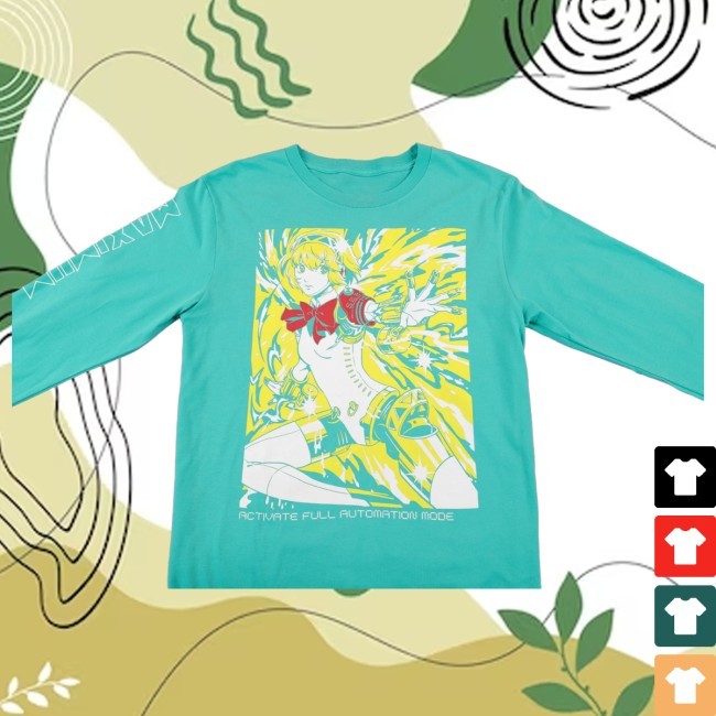 Persona 3 Reload Armed Angel L/S Shirt By Nina Matsumoto