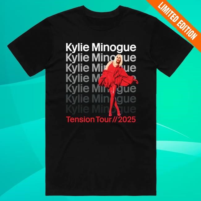 Kylie Minogue Tension Tour Tshirt