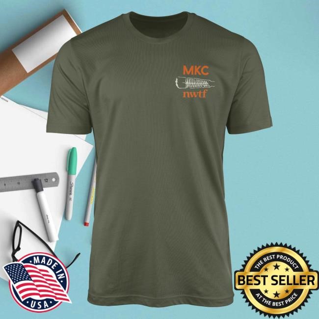 Official Montana Knife Company Mkc X Nwtf Collab Fundraiser Hot Shirt 2.0 - Military Green