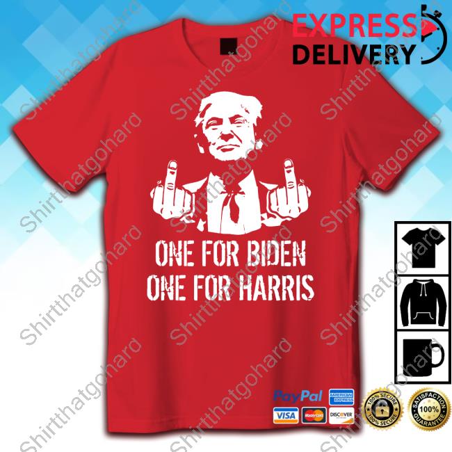 Official One For Biden One For Harris Hoody